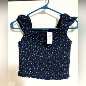 Gap, kids smocked shirt, size large (10).  New with tags